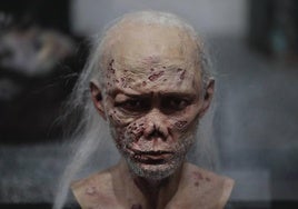 Un busto de exposición en el Festival de Cine Fantástico y Terror