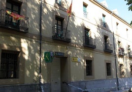 Cuartel de la Guardia Civil en el Real Sitio de San Ildefonso.