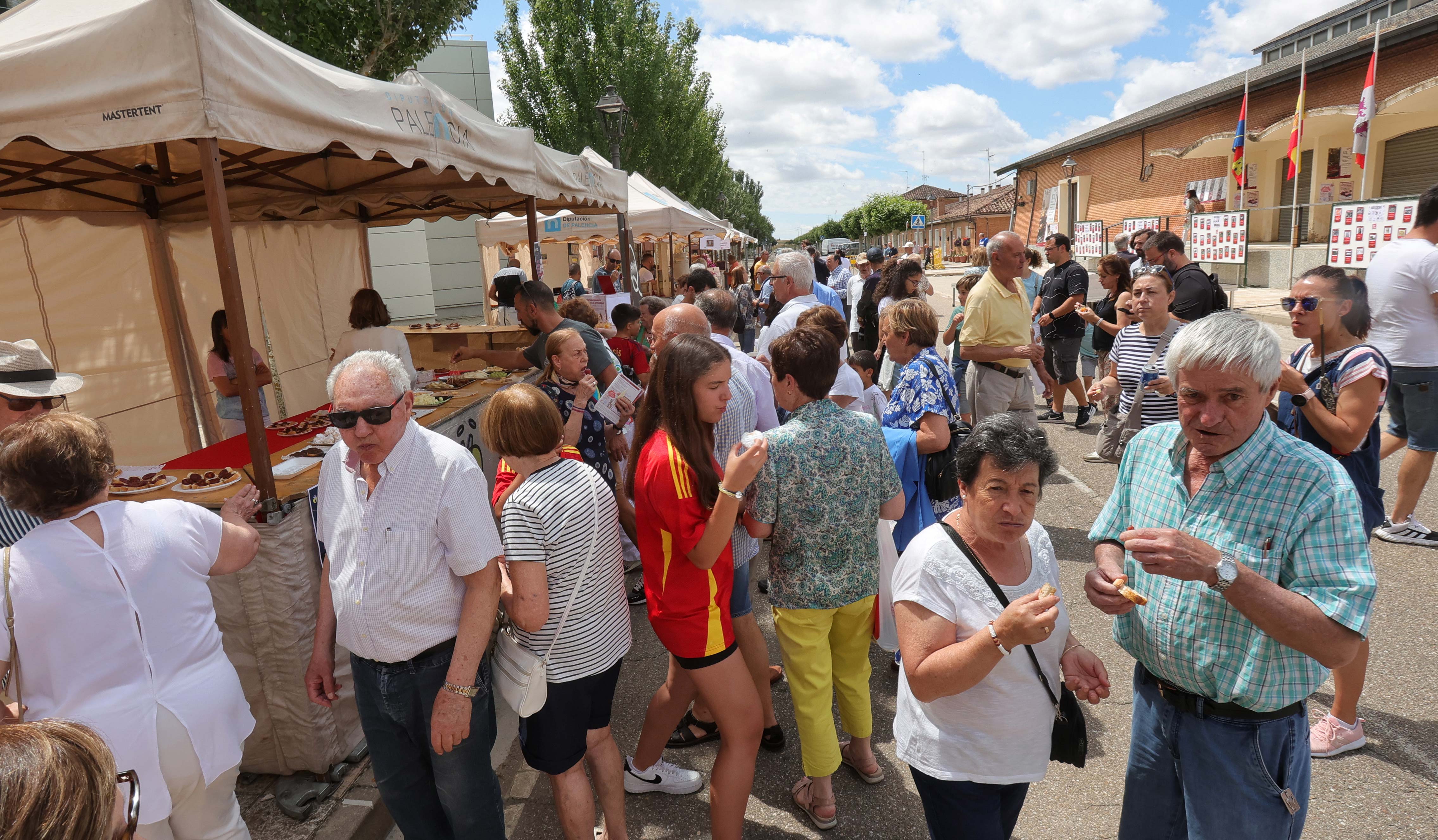 Feria de antigüedades en Carrión de los Condes