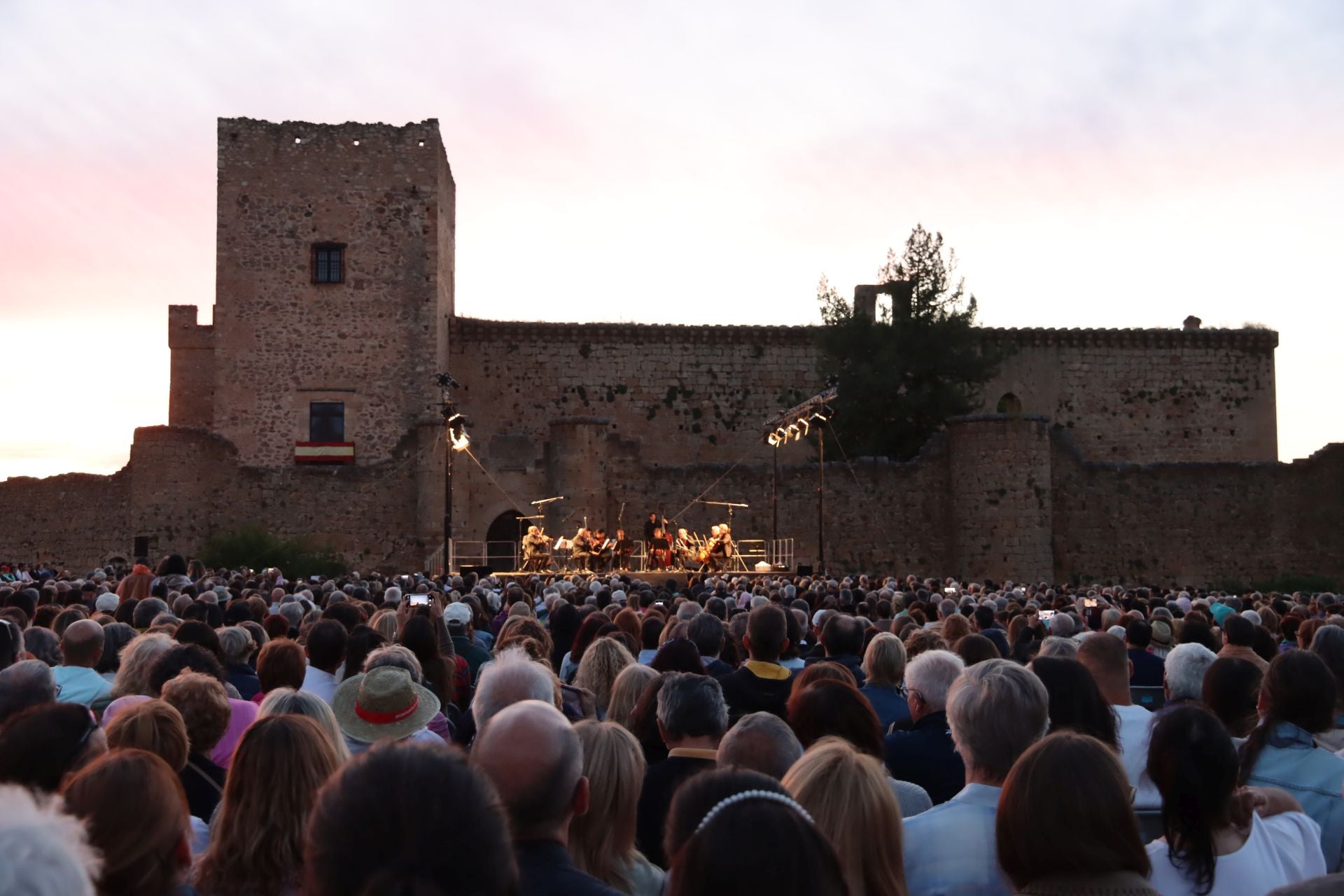 Fotografías del primero de los Conciertos de las Velas de Pedraza