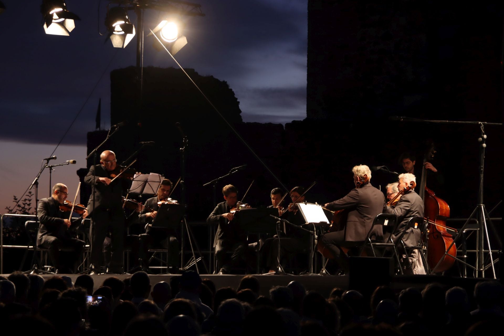 Fotografías del primero de los Conciertos de las Velas de Pedraza