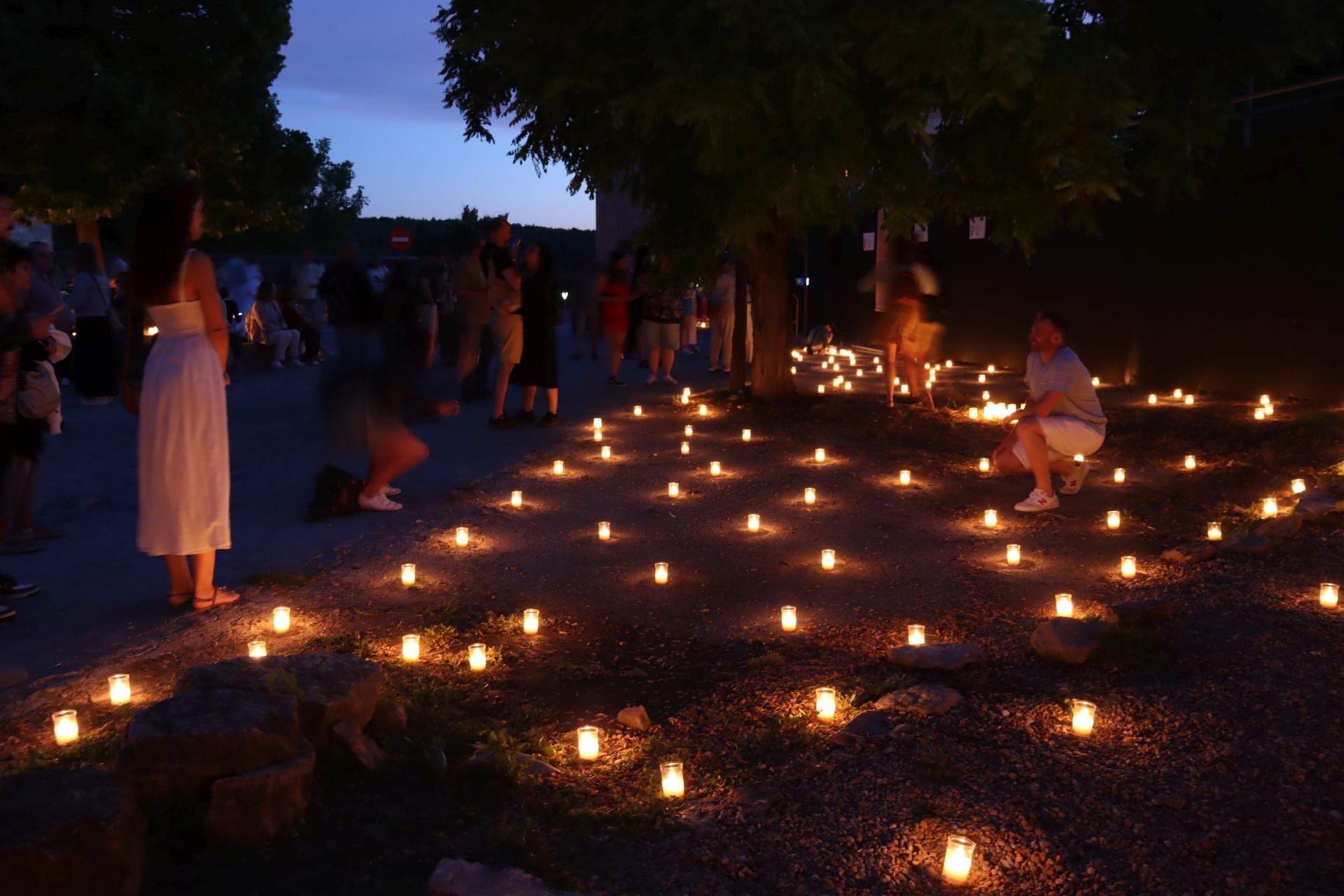 Fotografías del primero de los Conciertos de las Velas de Pedraza