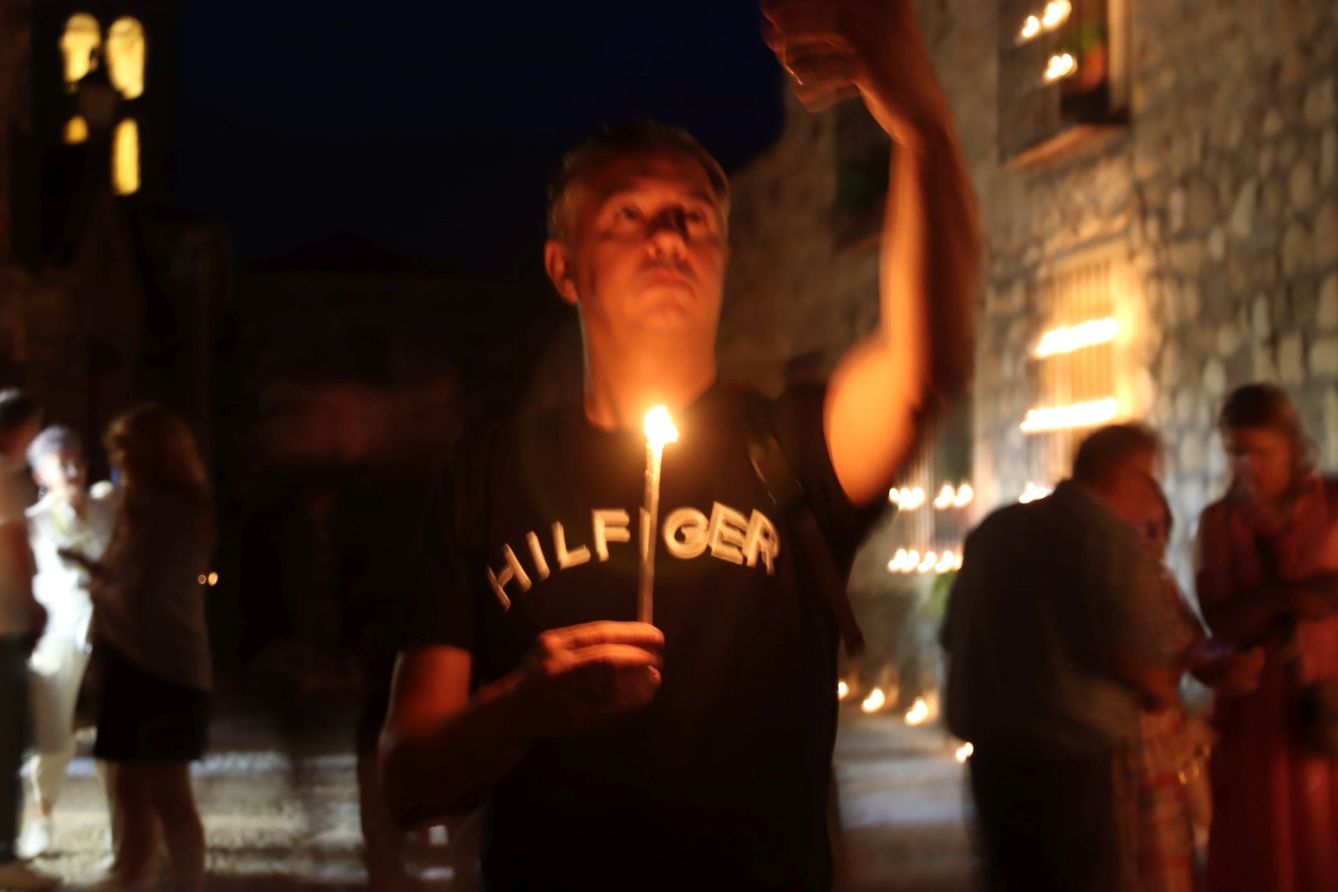 Fotografías del primero de los Conciertos de las Velas de Pedraza