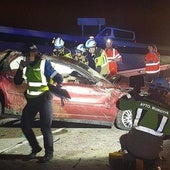 Un muerto en un violento accidente de tráfico en Burgos