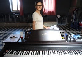María Luisa Martín, directora de la Escolanía de Segovia durante 27 años.