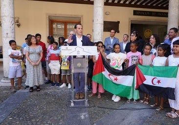 34 niños saharauis pasan el verano con familias de Valladolid