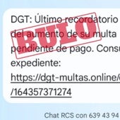 La DGT alerta del timo de las falsas multas enviadas por SMS y correo electrónico