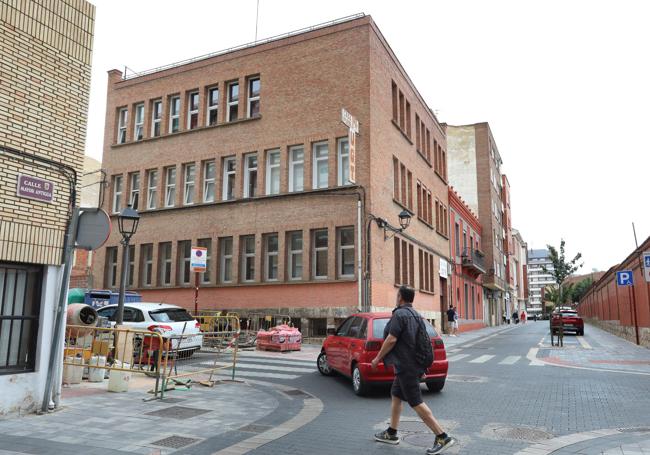 Edificio de la UGT, en el que se colocará el jardín vertical.