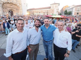 Juan García-Gallardo y Santiago Abascal, en un acto en Valladolid en julio del año pasado.