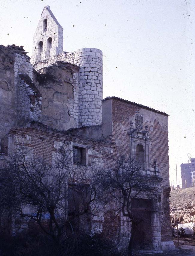 Estado de la capilla del Monasterio de Nuestra Señora de Prado antes de su rehabilitación.