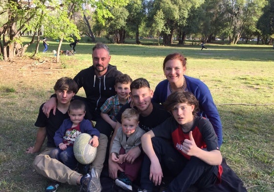 Imagen de la Familia Gigena al completo
