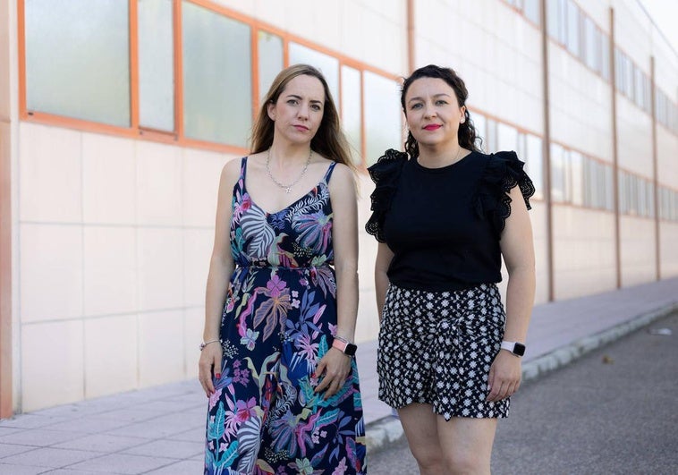 Margarita Velasco e Inés Juan, madres integrantes de la asociación de ayuda a la dependencia y enfermedades raras de Castilla y León.