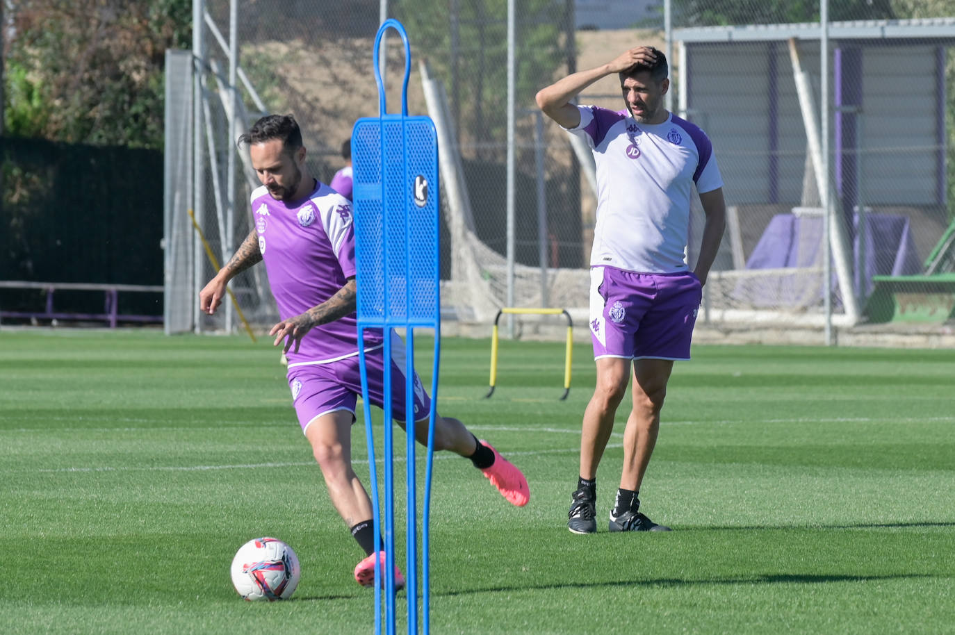 Las imágenes del primer entrenamiento del Real Valladolid