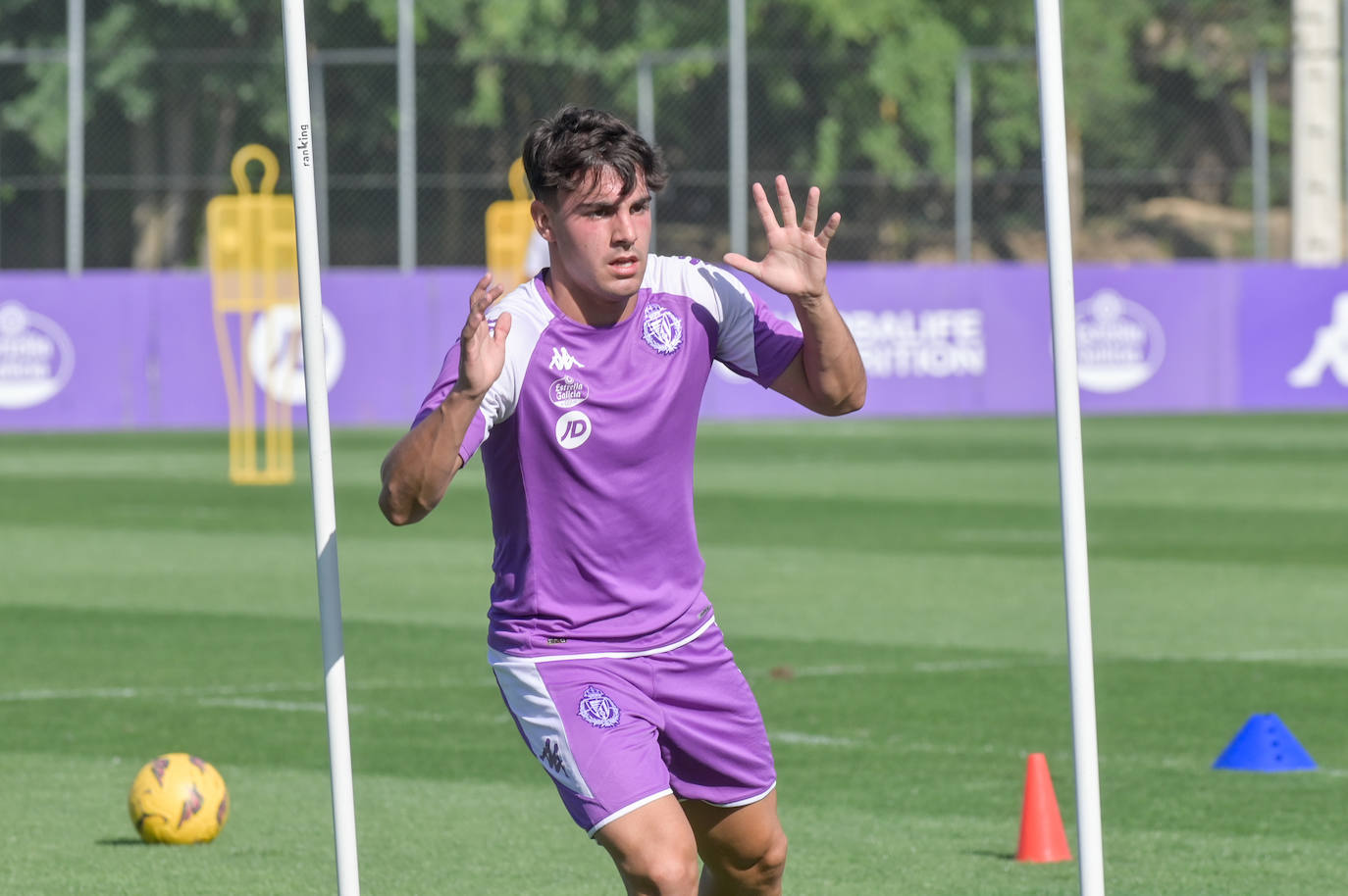 Las imágenes del primer entrenamiento del Real Valladolid