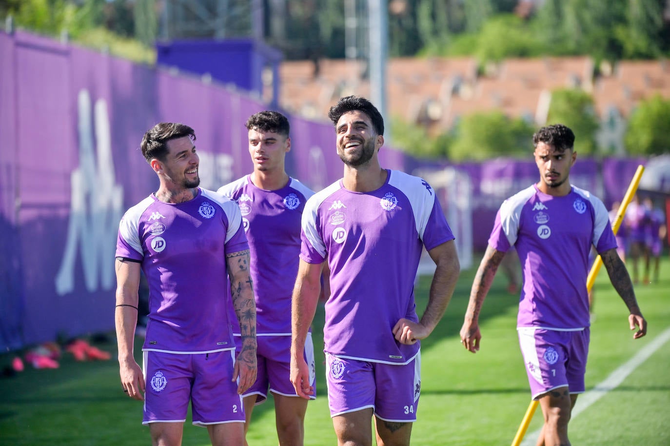 Las imágenes del primer entrenamiento del Real Valladolid