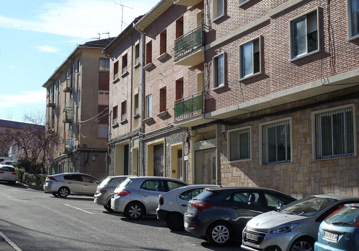 Calle General Santiago de Segovia, donde tuvo lugar el altercado.