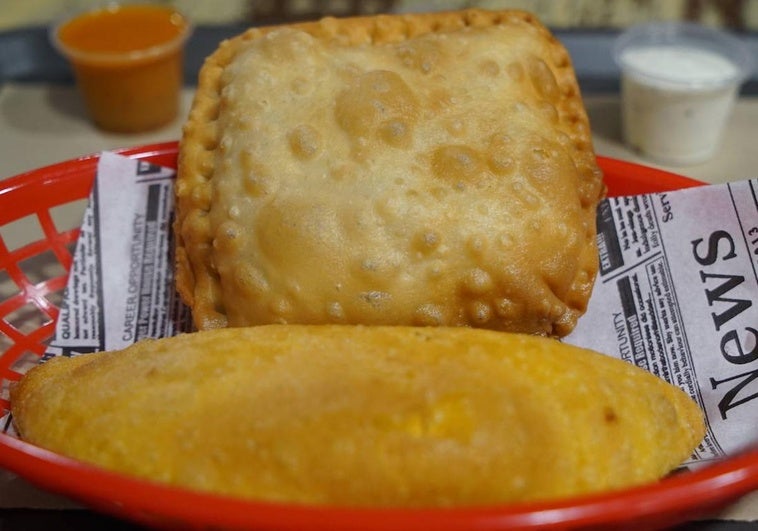 Empanadas del restaurante La Lunchería en el barrio de La Rondilla.