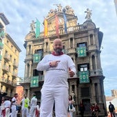 El concejal de Vox que corre en San Fermín por Ibai, un niño con una enfermedad rara