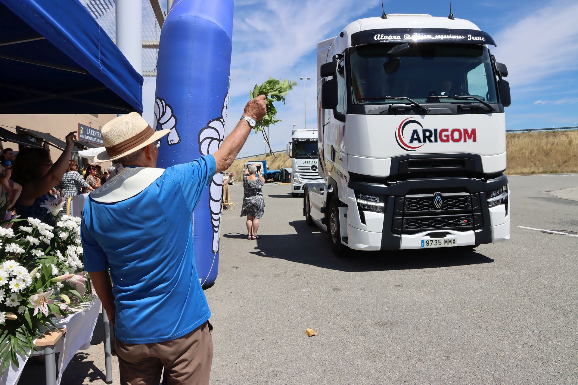 Fotografías de la fiesta del sector del transporte en Segovia