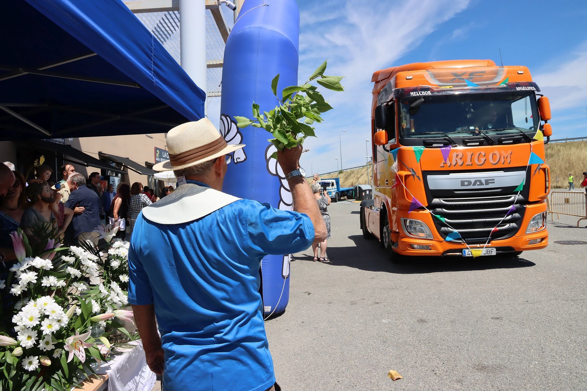 Fotografías de la fiesta del sector del transporte en Segovia