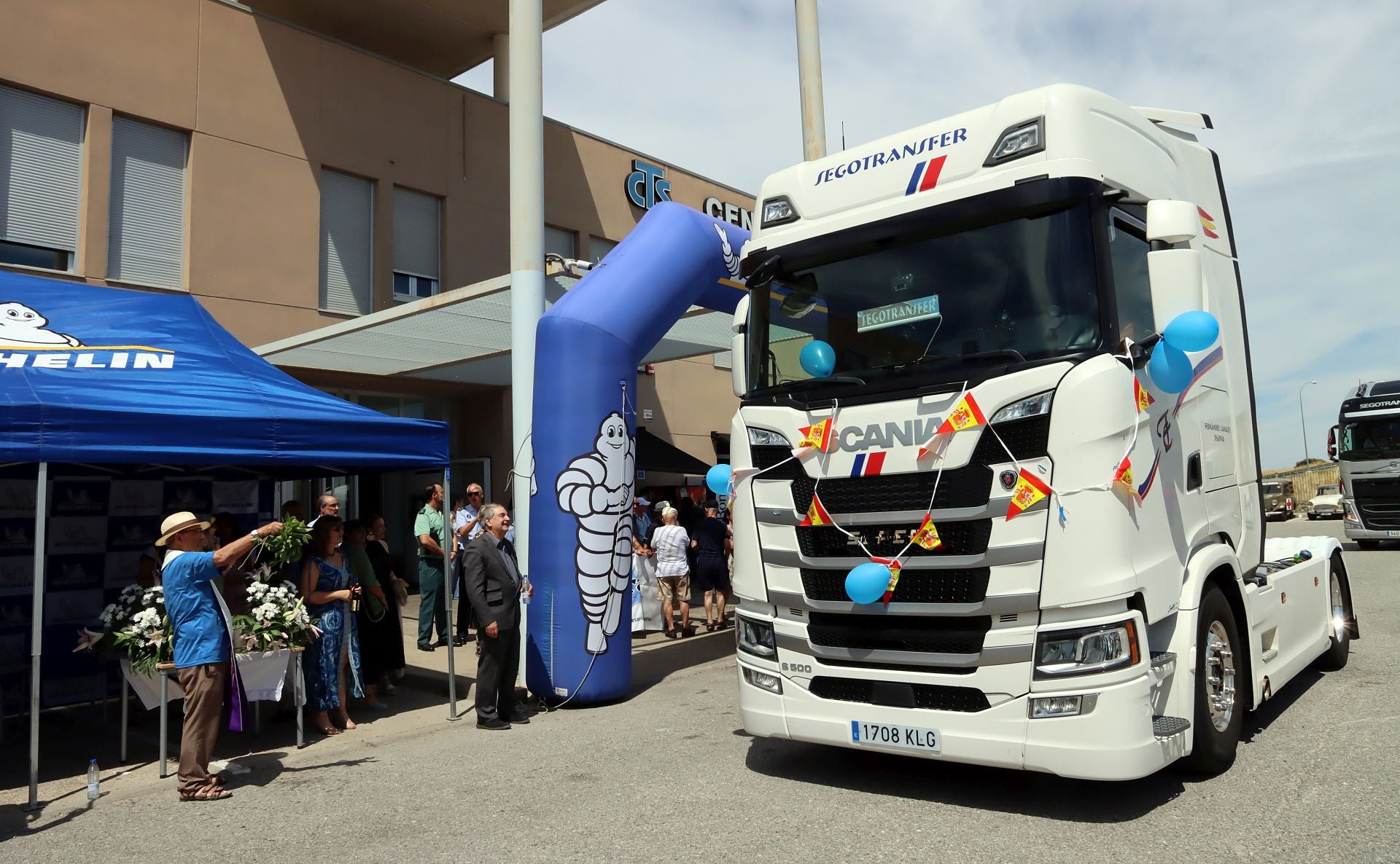 Fotografías de la fiesta del sector del transporte en Segovia