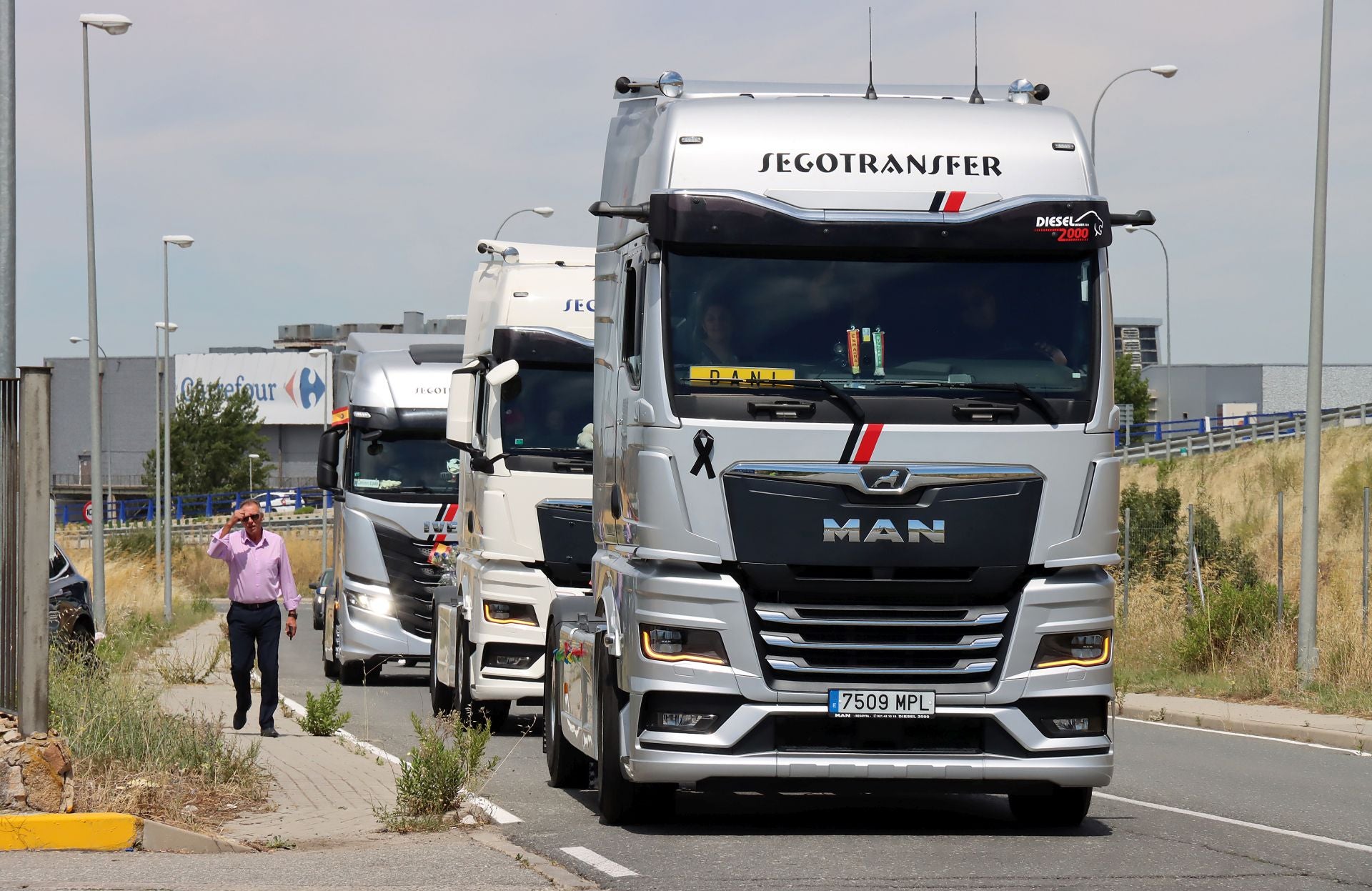 Fotografías de la fiesta del sector del transporte en Segovia