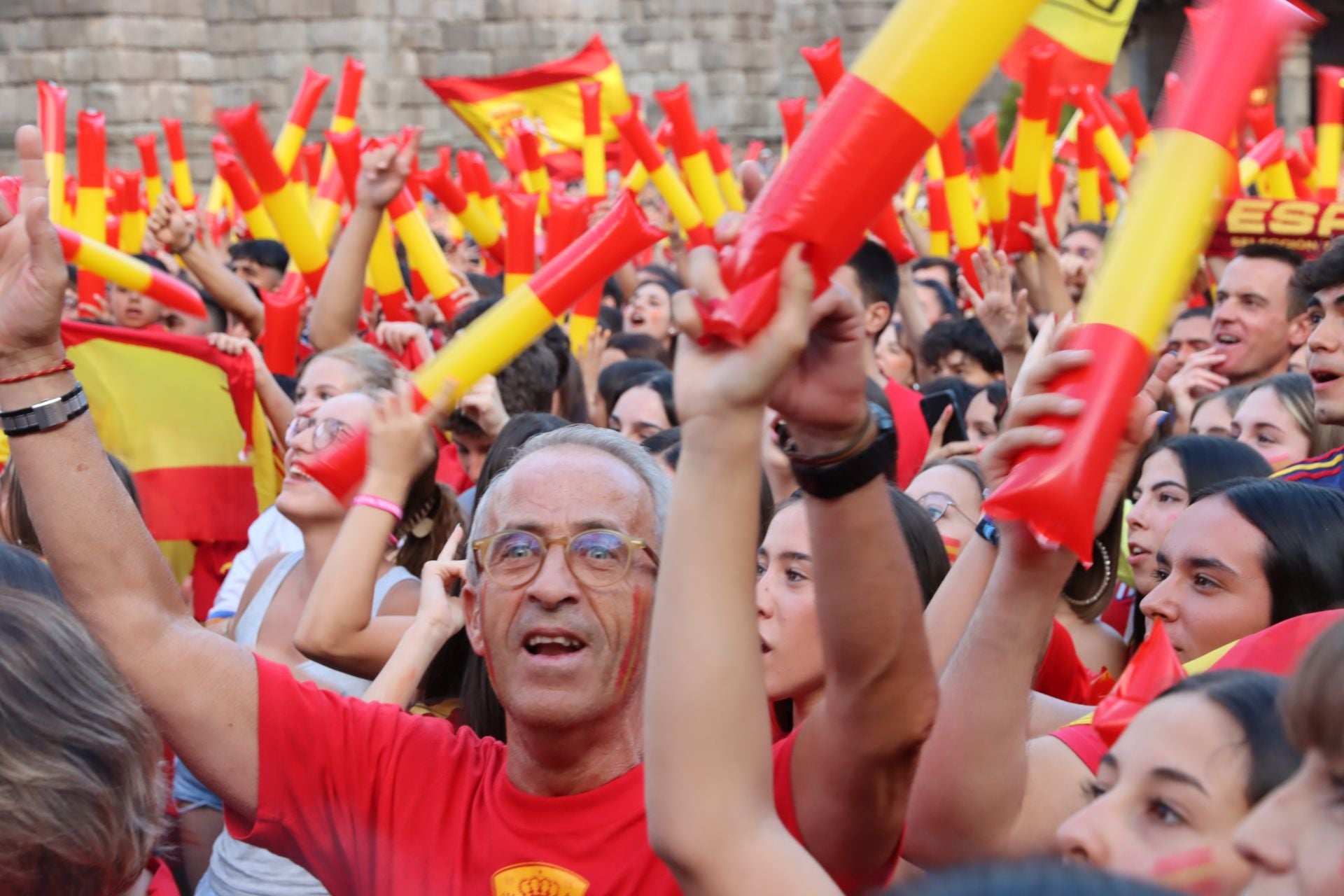 Así vivió Segovia el triunfo de España en la Eurocopa