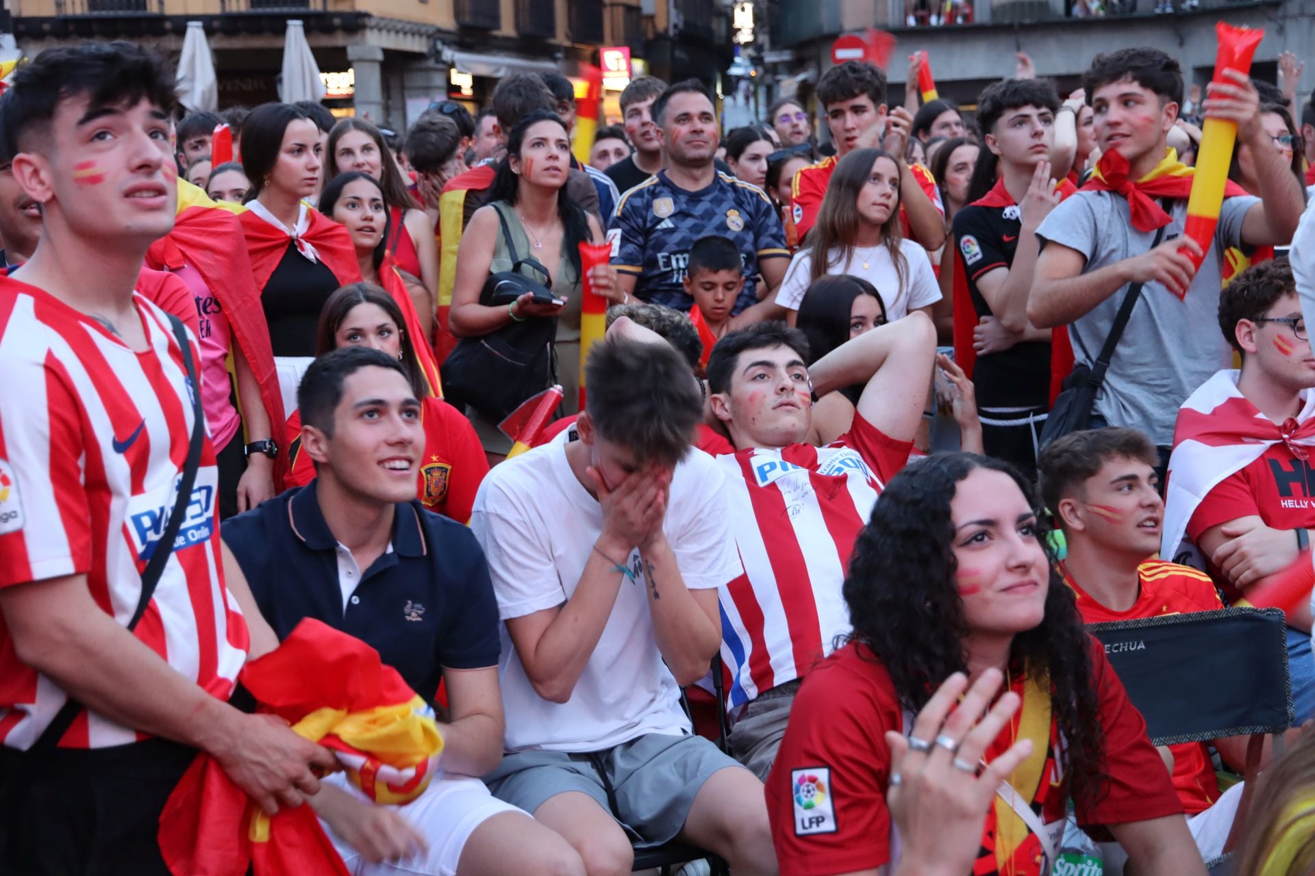 Así vivió Segovia el triunfo de España en la Eurocopa