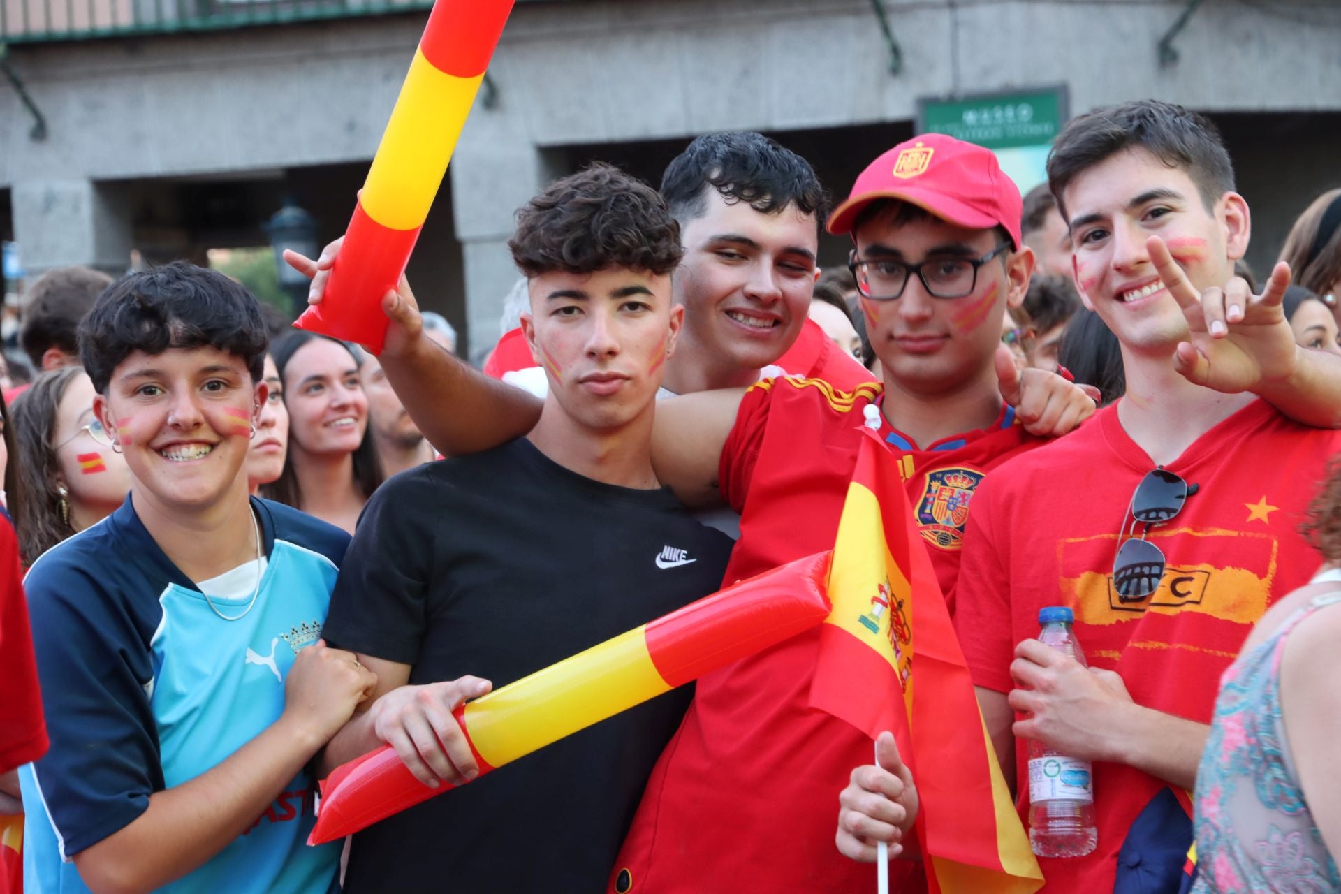 Así vivió Segovia el triunfo de España en la Eurocopa