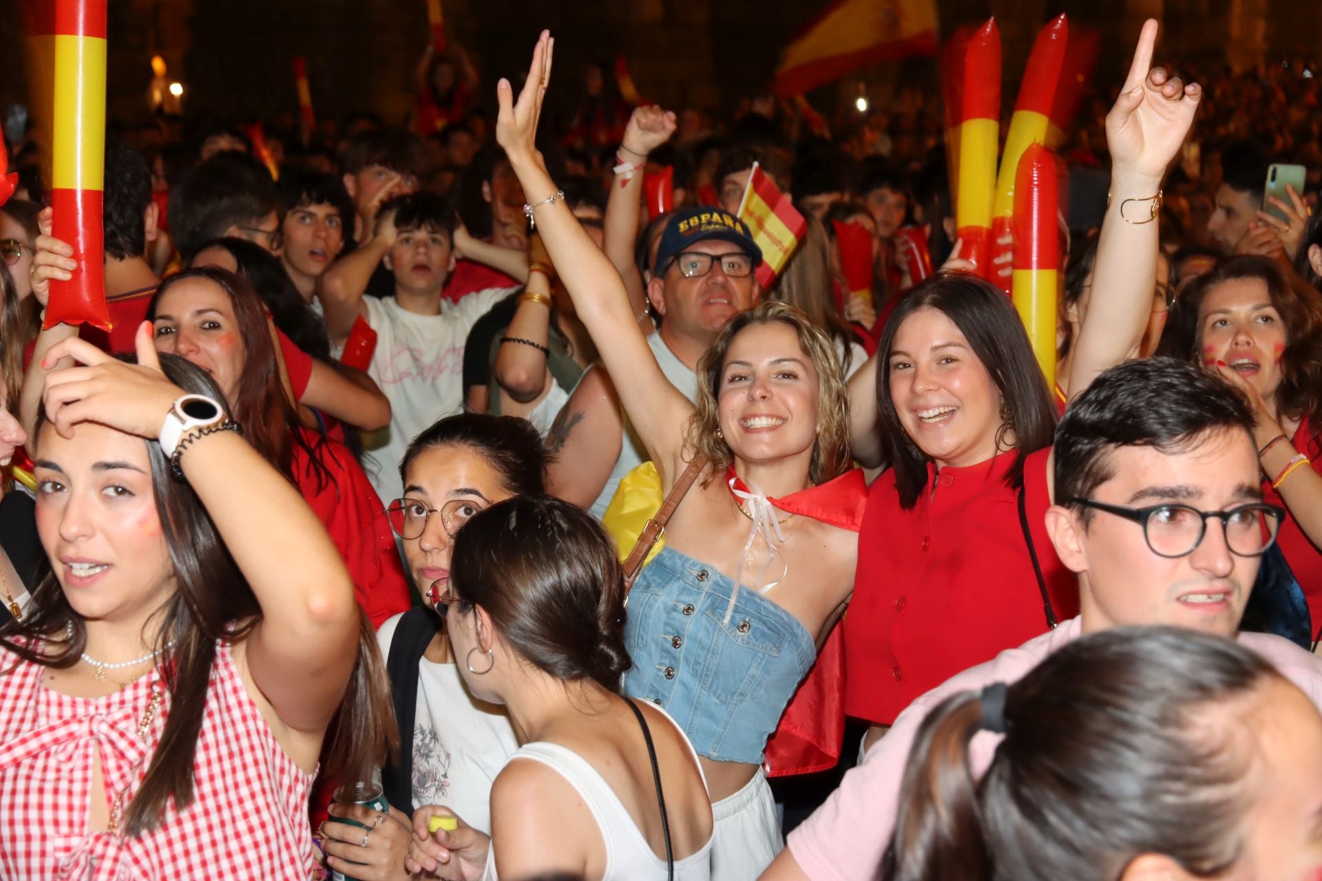 Así vivió Segovia el triunfo de España en la Eurocopa