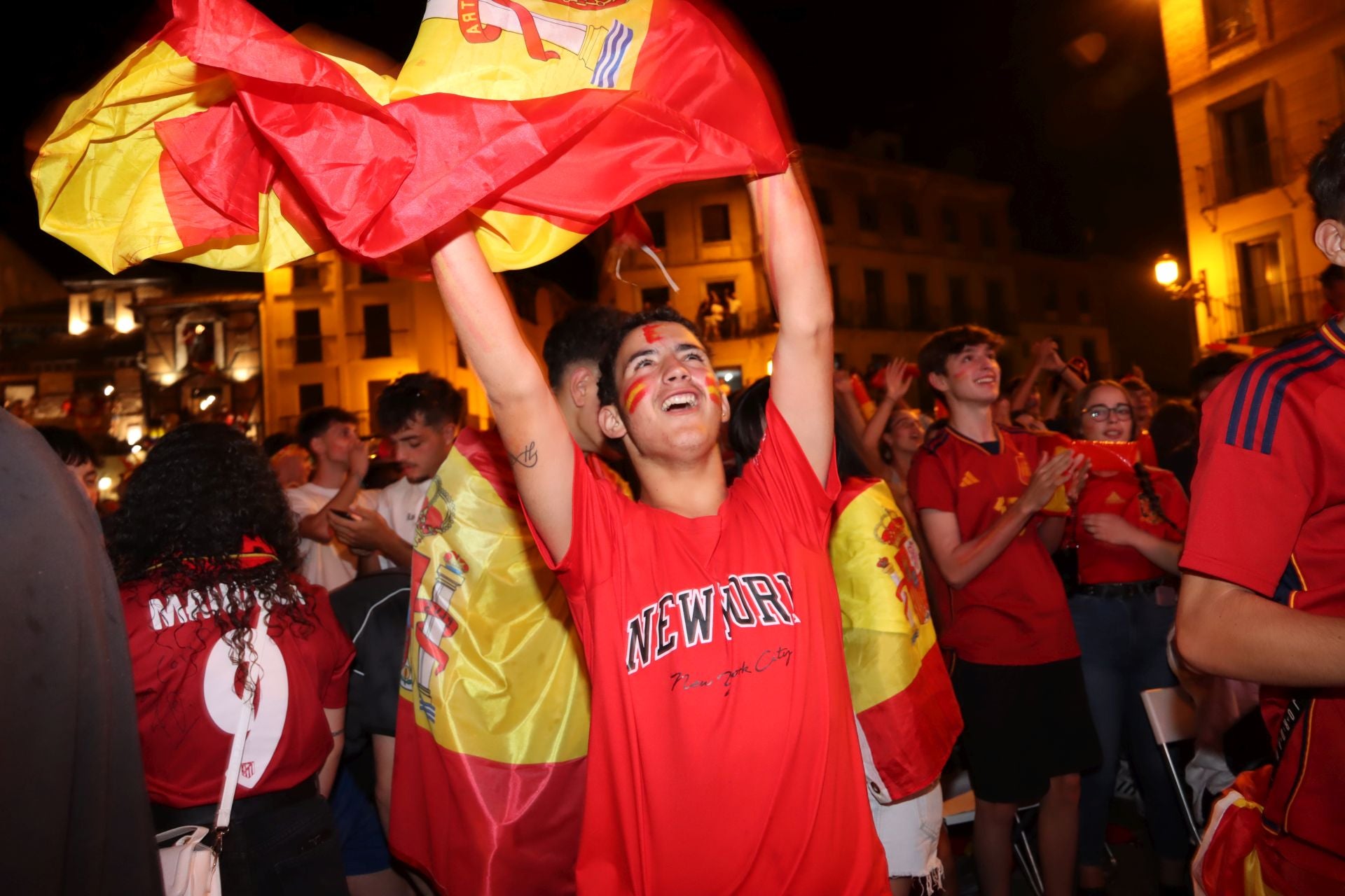 Así vivió Segovia el triunfo de España en la Eurocopa