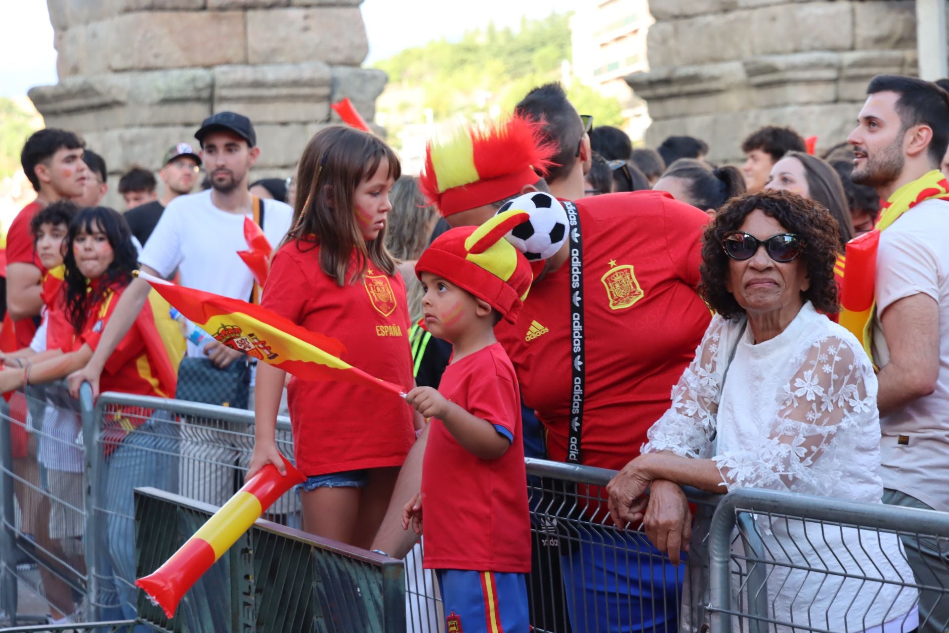 Así vivió Segovia el triunfo de España en la Eurocopa