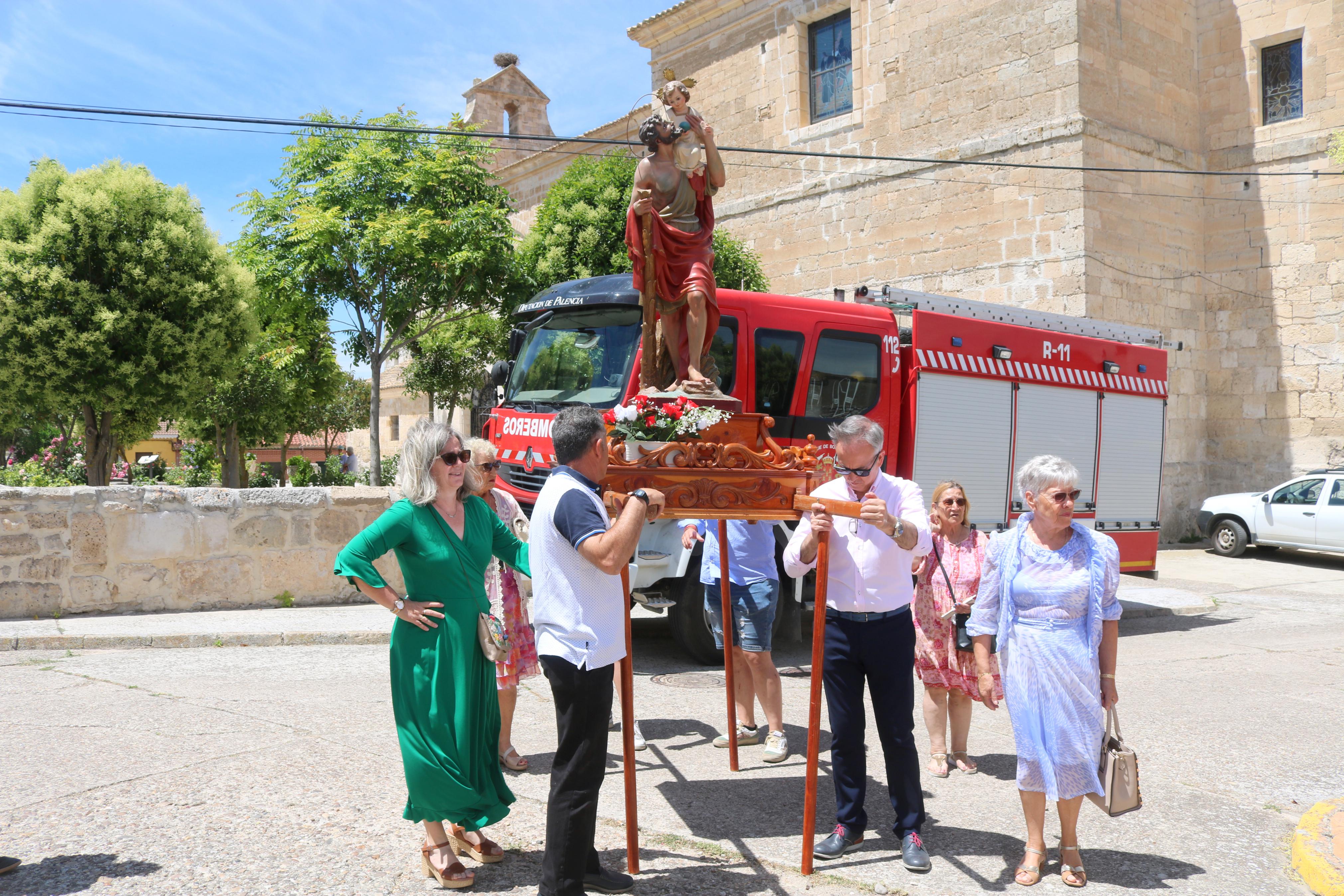 Baltanás celebra la fiesta de San Cristóbal