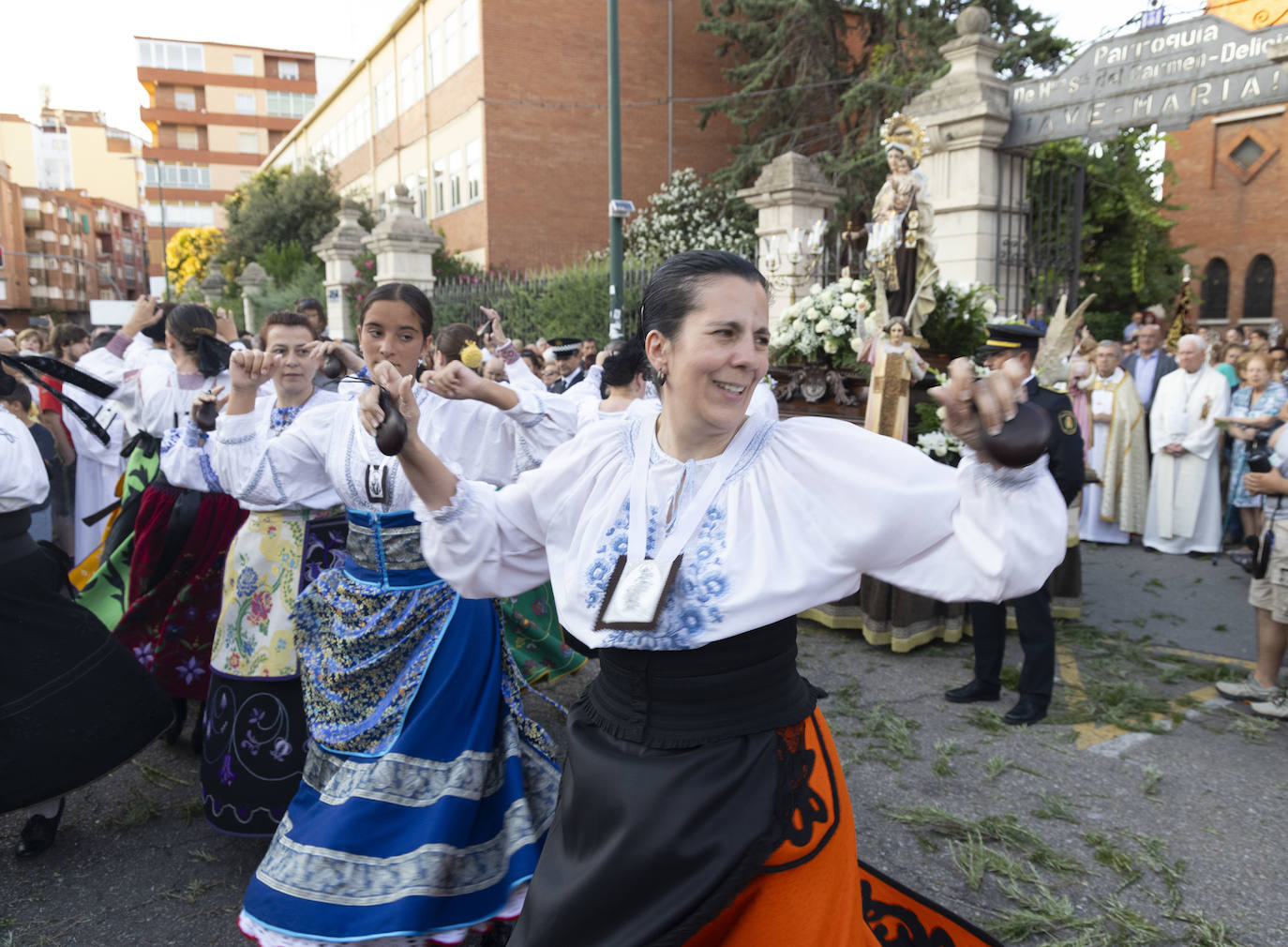 Las imágenes de la procesión de la Virgen del Carmen en Delicias