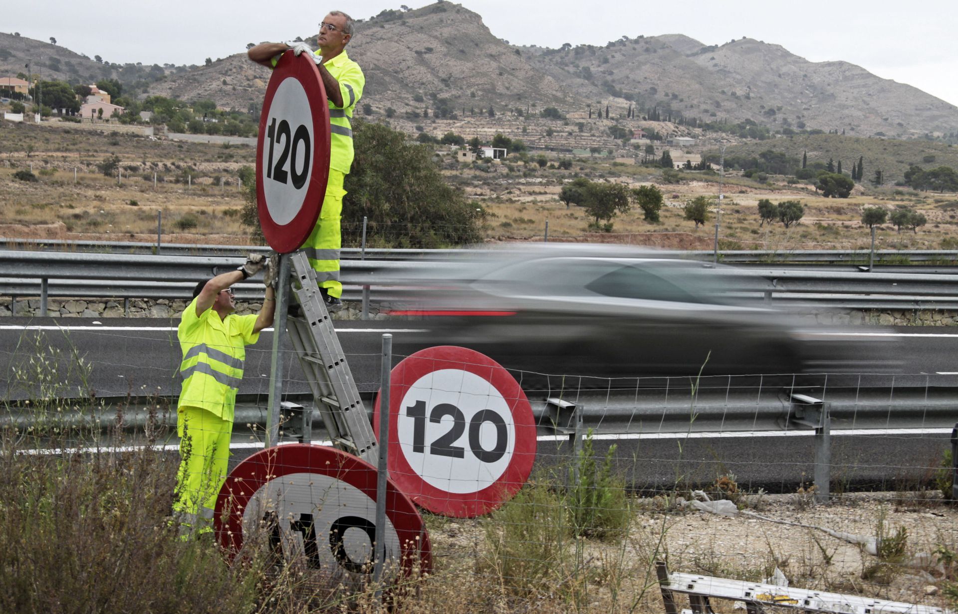 Esta es la velocidad a la que salta el radar de 120 km/h