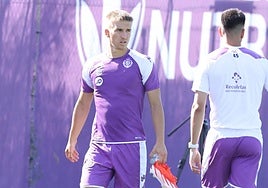 Biuk termina su trabajo de adaptación en el entrenamiento del Real Valladolid.