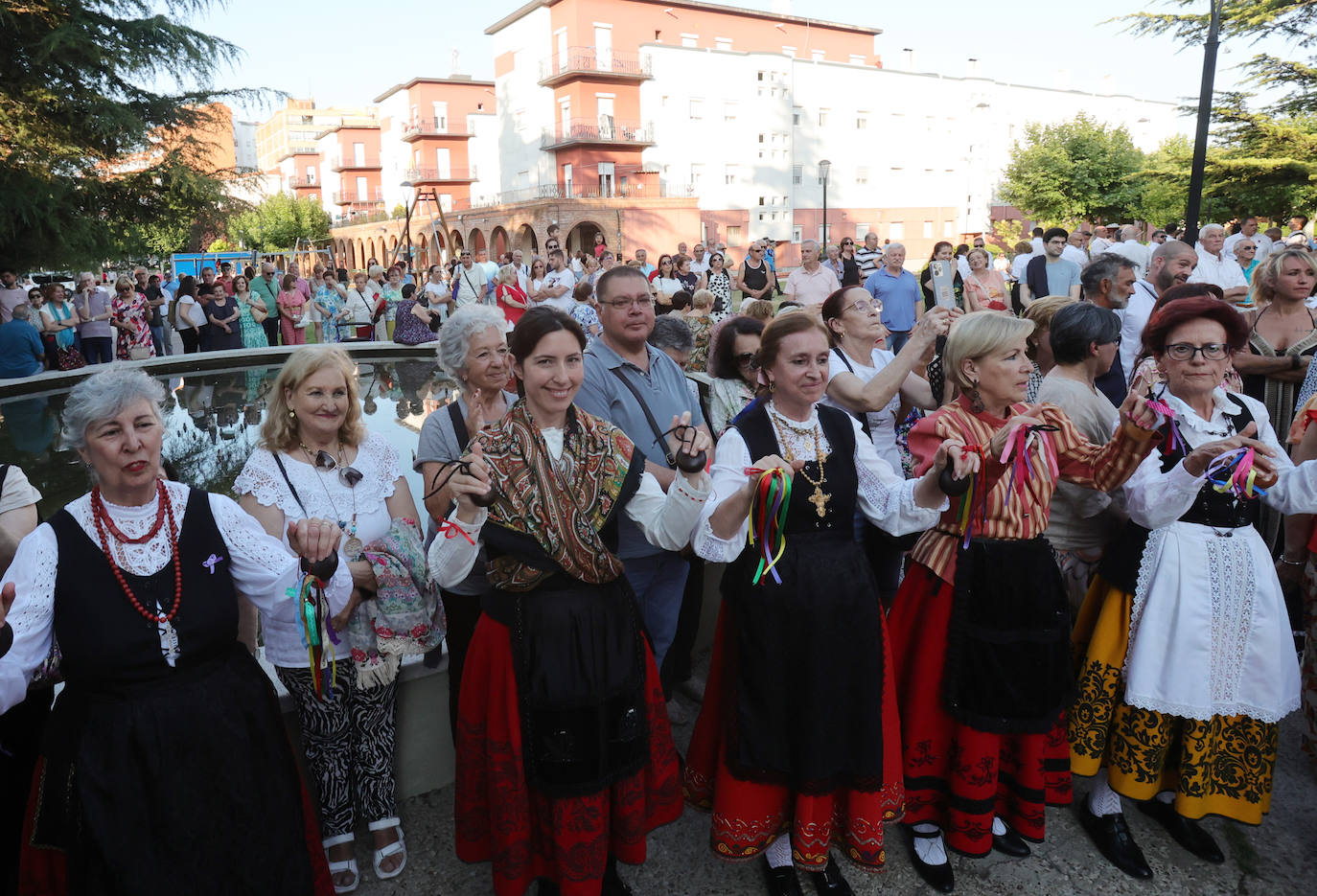 El barrio del Carmen de Palencia cierra sus fiestas