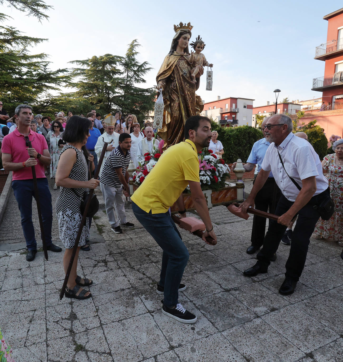 El barrio del Carmen de Palencia cierra sus fiestas