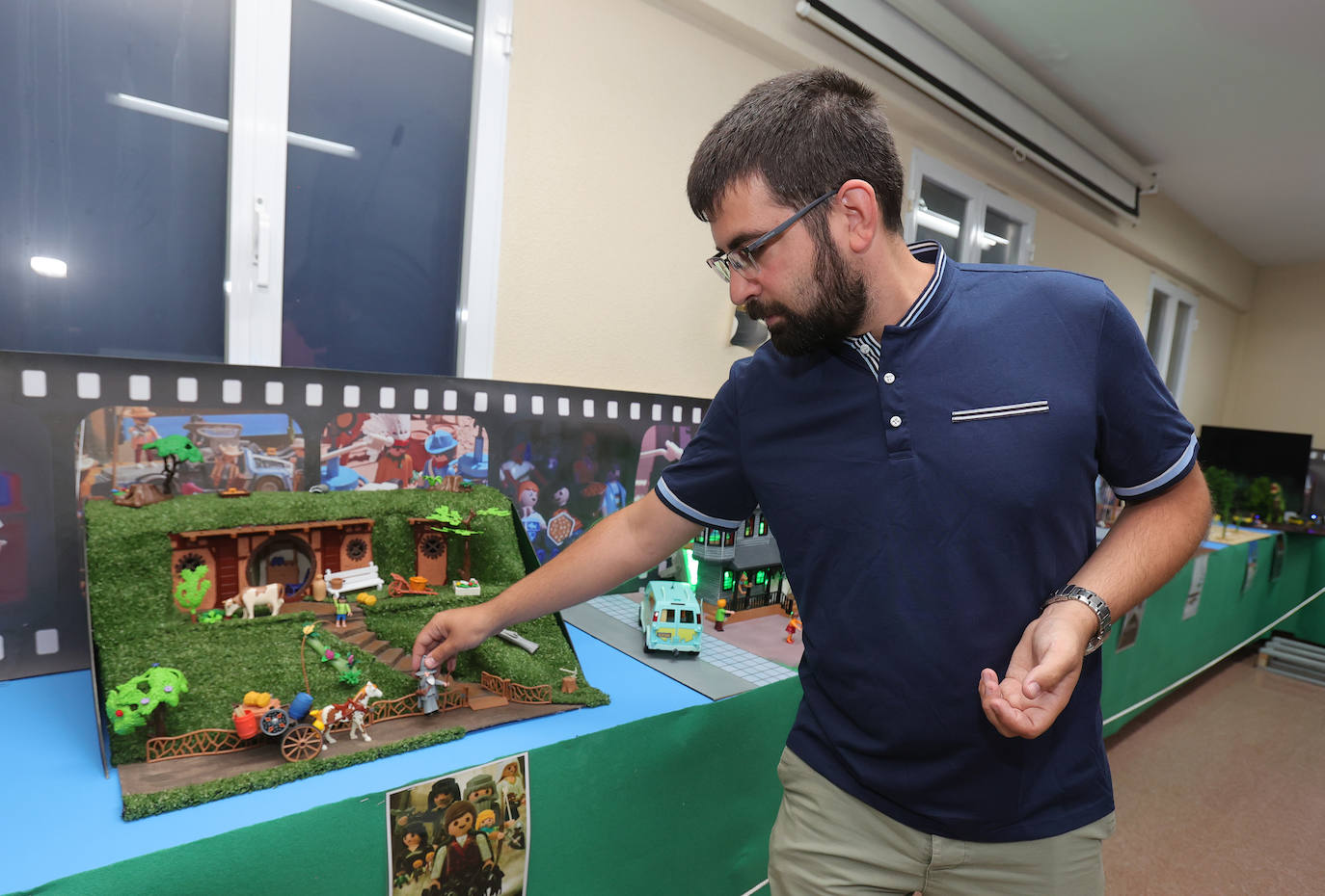 Astudillo acoge la muestra más grande de Playmobil de Palencia