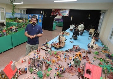 Más de 60.000 piezas y 900 figuras de Playmobil ya se exponen en Astudillo