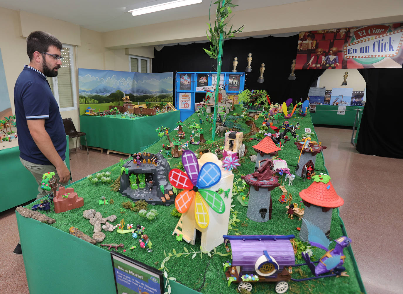 Astudillo acoge la muestra más grande de Playmobil de Palencia