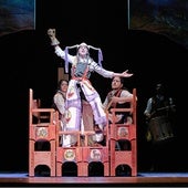 La Compañía Nacional de Teatro Clásico y Nao d'Amores, hoy en Olmedo Clásico
