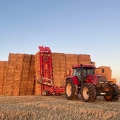 La paja cotiza unos 90 euros por tonelada más barata que hace un año