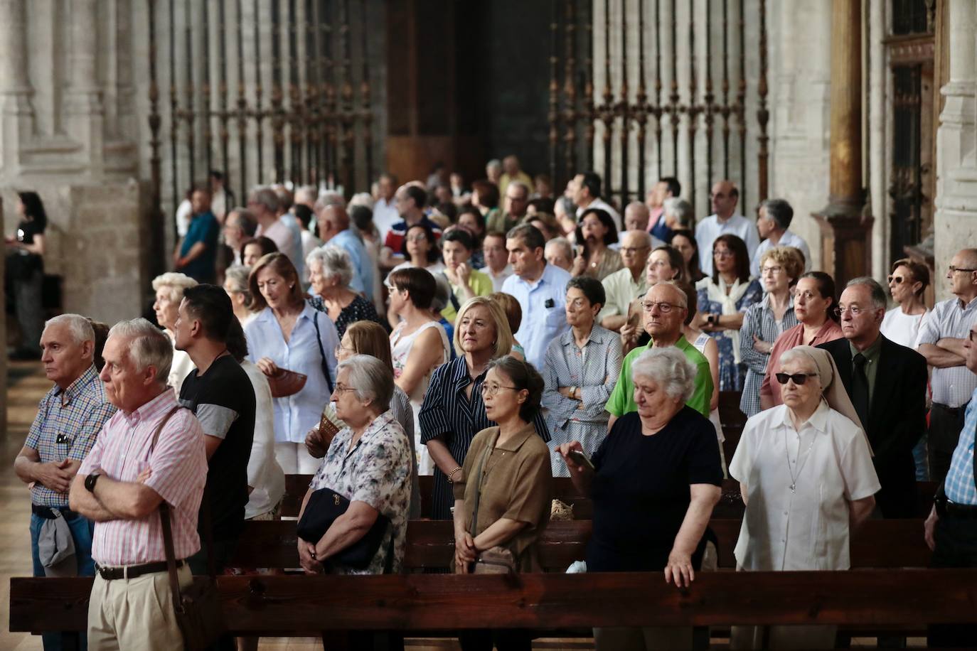 El funeral de Teófanes Egido, en imágenes