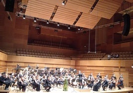 Un momento del concierto en el Auditorio Miguel Delibes.