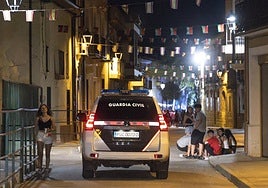 Imágenes de la patrulla nocturna de este fin de semana en varios pueblos de la provincia de Valladolid