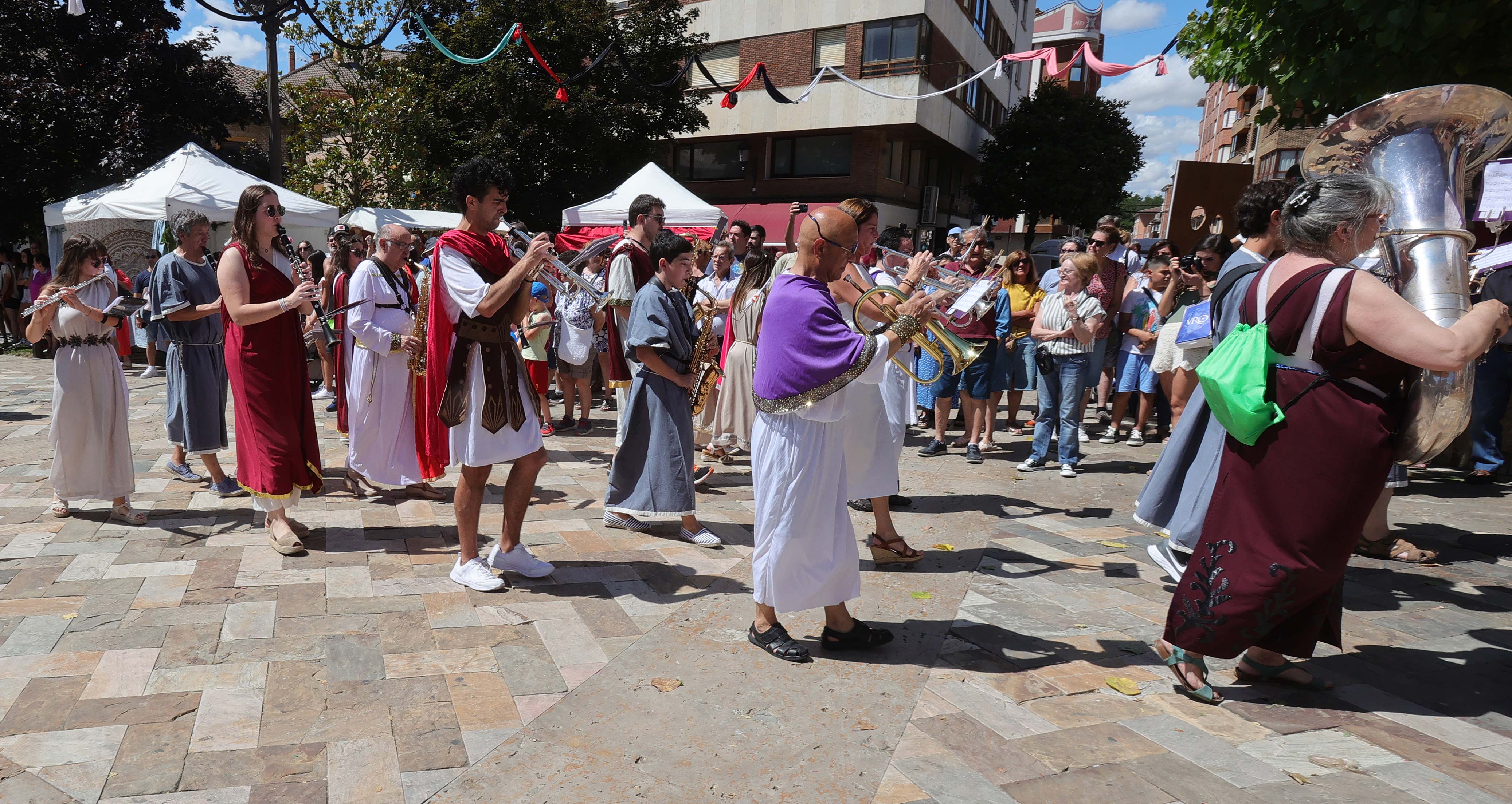 Mercado romano en Saldaña