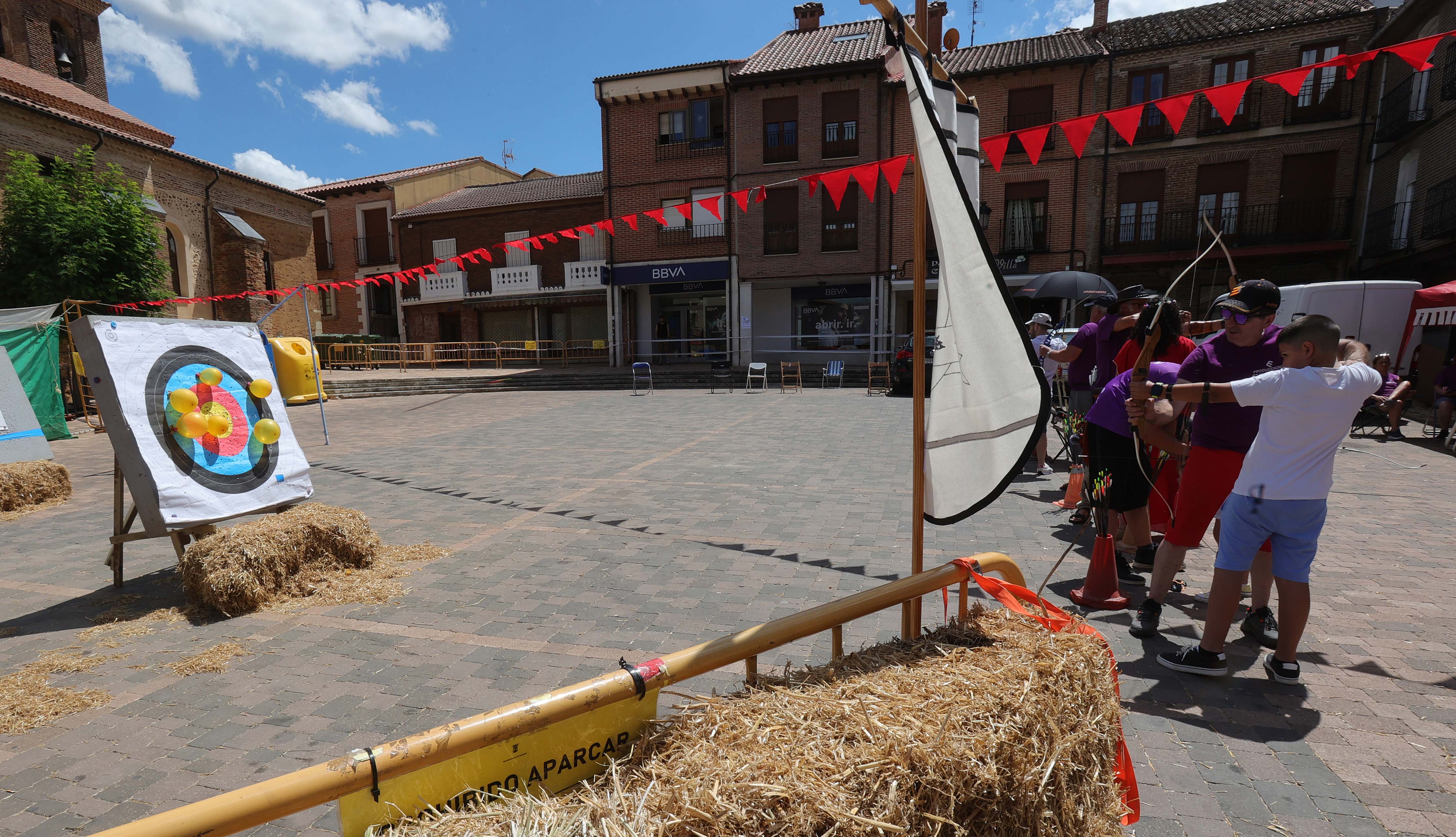 Mercado romano en Saldaña