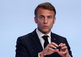 El presidente francés, Emmanuel Macron.