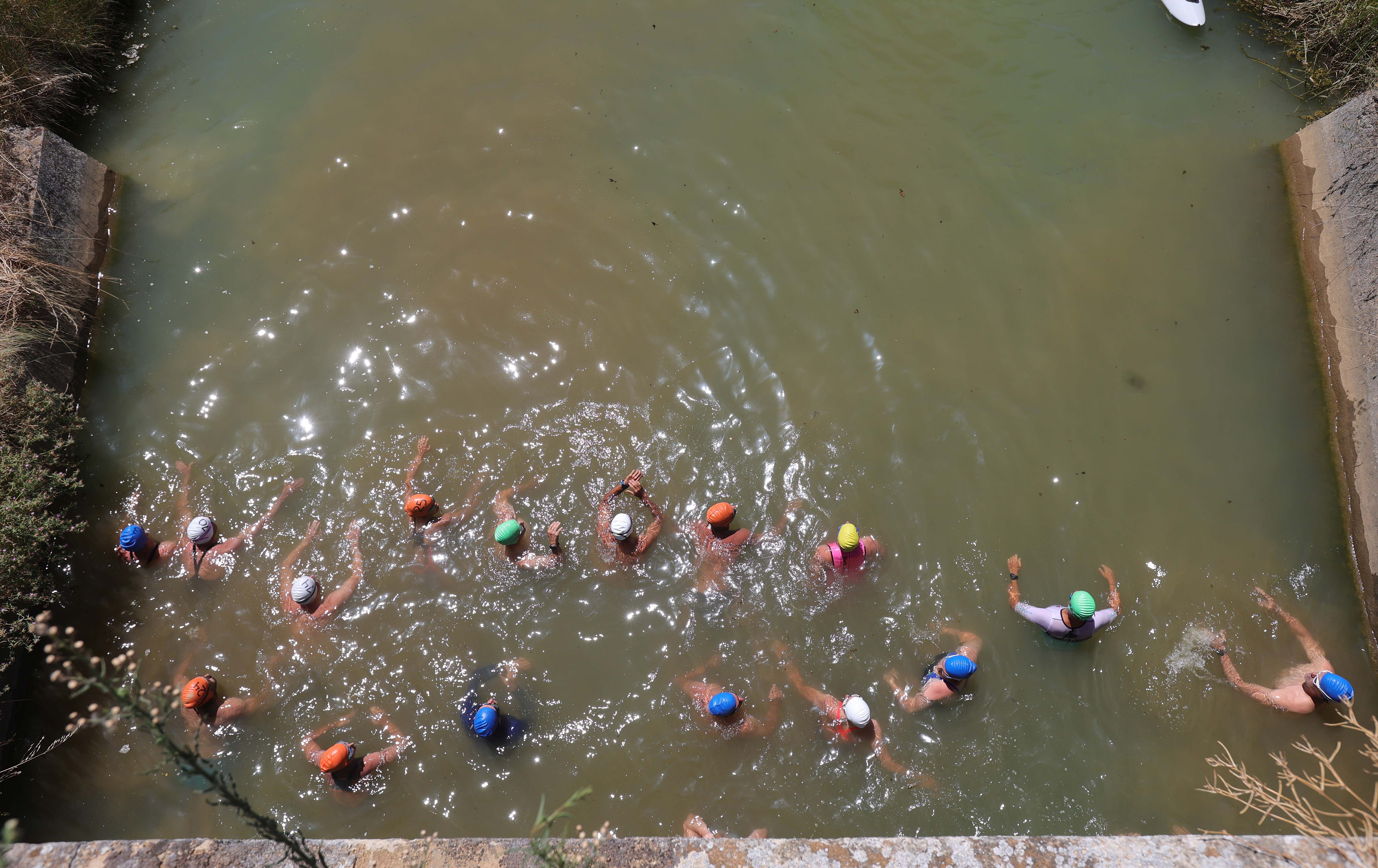 VI Travesía a nado Canal de Castilla en Paredes de Nava